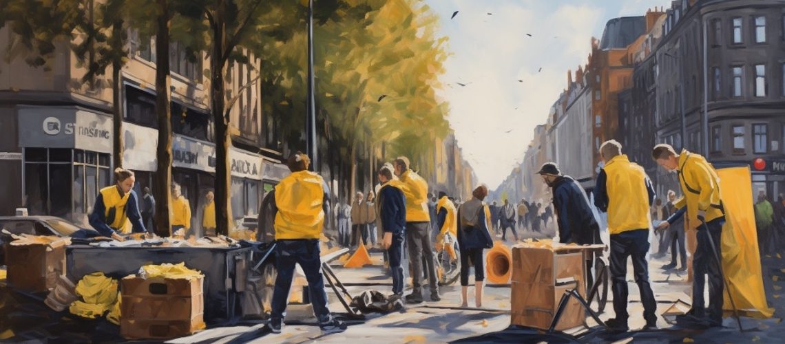 painting_of_peaceful_protesters_a_couple_of_them_wea_20fd8c01-ec71-4683-be54-b0c30b43b450 - stor